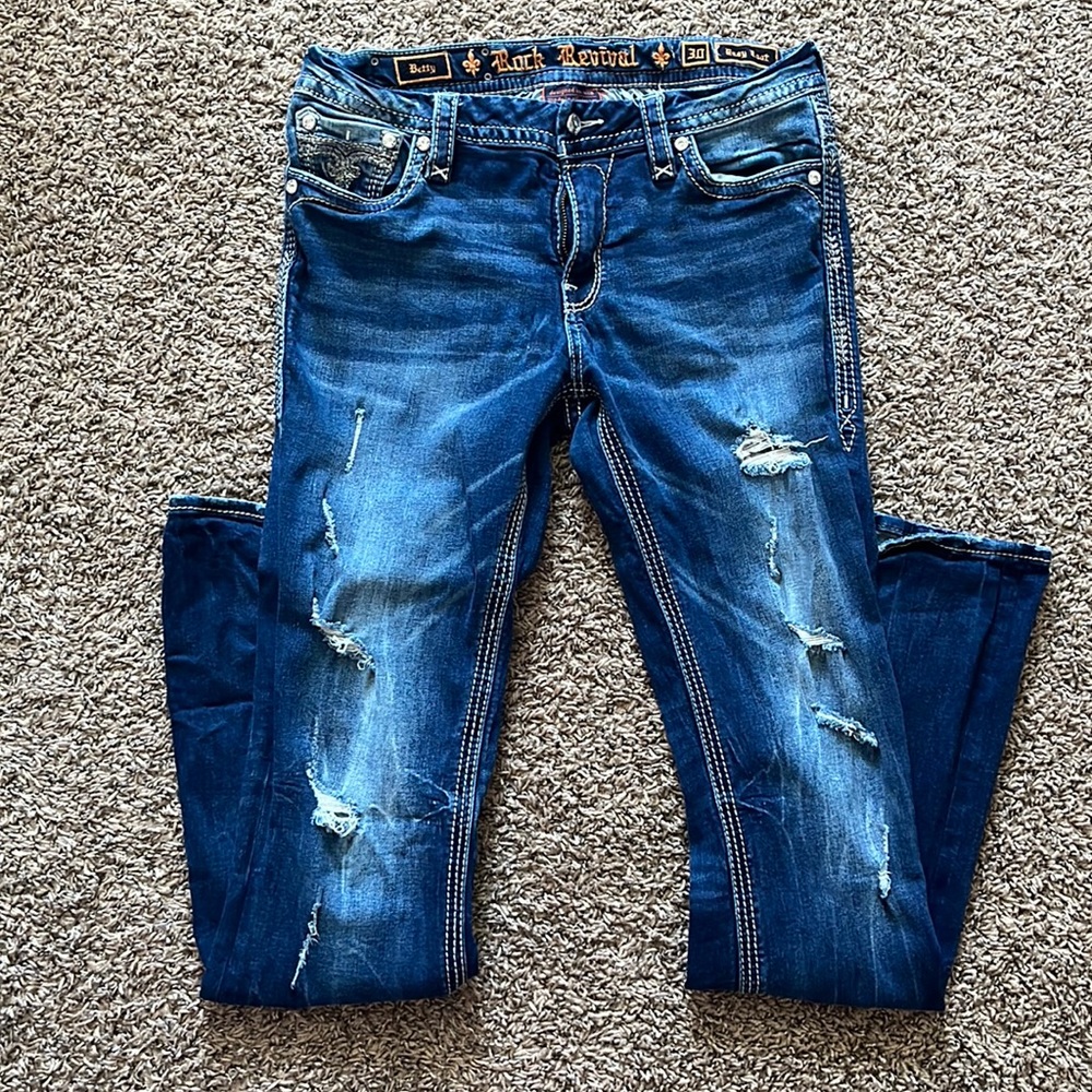 Rock Revival 30x35 distressed
